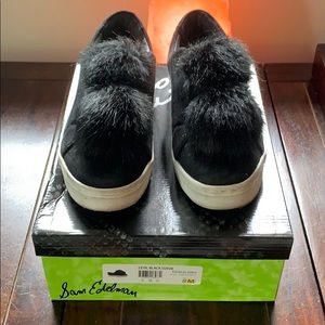 Sam Edelman Leya, Black Suede